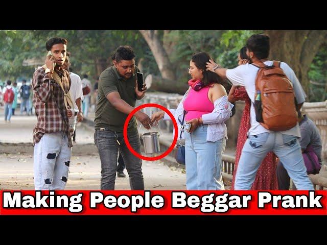 Making People Beggar Prank| Epic Reactions - Pranks in India By Prank Infinity