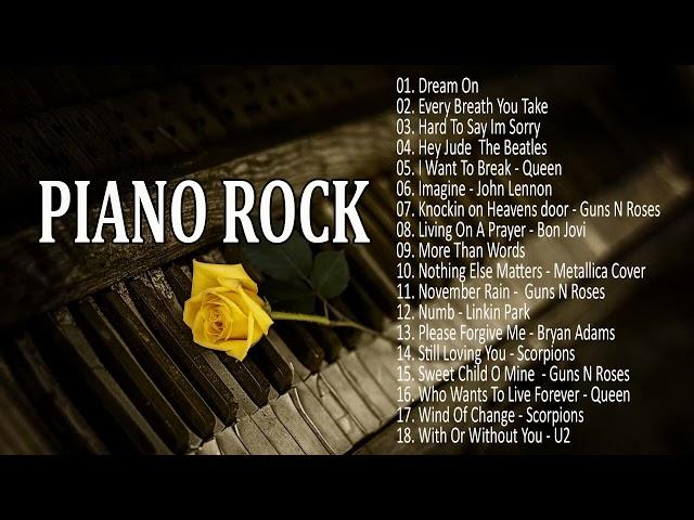 Rock Instrumental Music - Acoustic Piano covers of rock popular songs