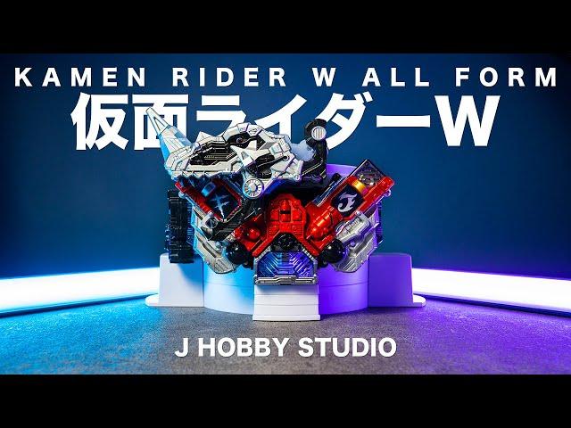 Kamen Rider W DX Doubledriver ver.20th all Form | Unboxing and Henshin sound