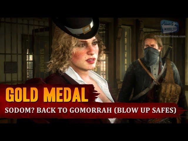 Red Dead Redemption 2 - Mission #36 - Sodom? Back to Gomorrah (Blow Up Safes) [Gold Medal]