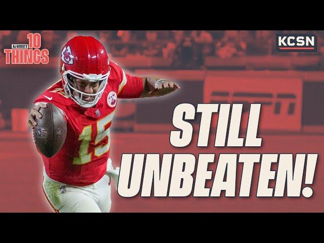 Chiefs remain undefeated despite HARDEST schedule to begin season