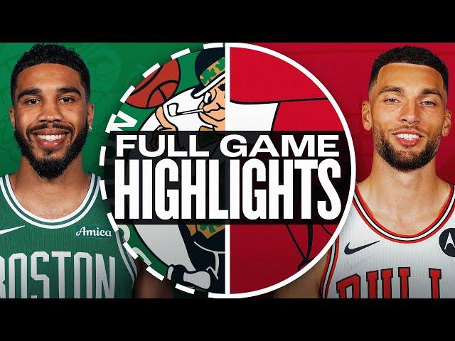 CELTICS at BULLS | FULL GAME HIGHLIGHTS | December 21, 2024