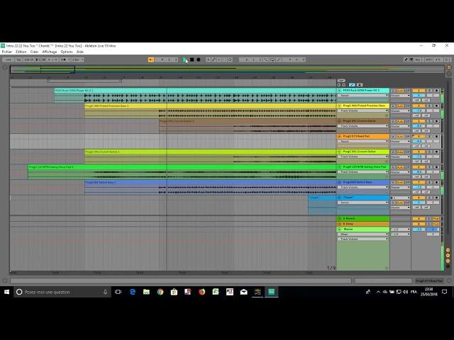 Intro 22.22 You Too (Full HD 1080p) Ableton Live 10 Intro Roland Quad-Capture Korg Krome