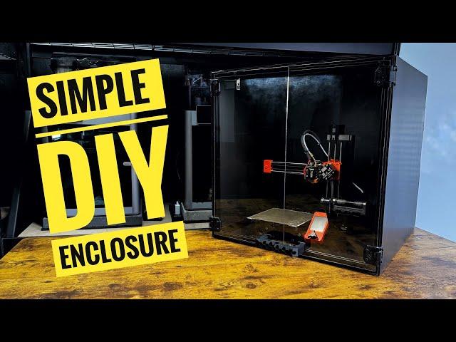 Enclosure on a budget - solve warping and delamination when printing with i3 cartesian printers