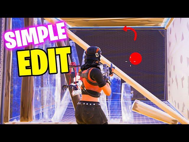 How To Turn on Simple Edit in Fortnite