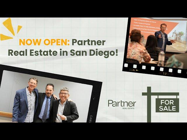 NOW OPEN! Partner Real Estate Launches in San Diego  | Conversion Workshop with James Macdonald