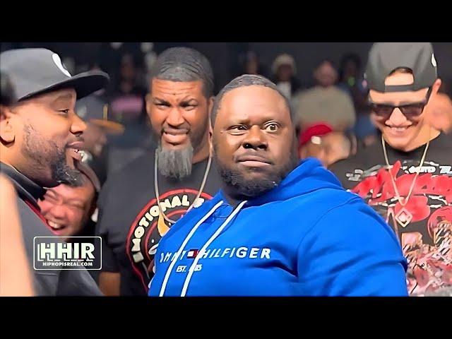 T REX GOES WILD: EPIC HAT-SLAM AND DRUG BARS VS. CHILLA JONES AT #MASS6!