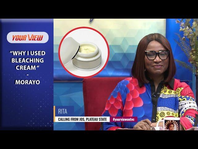 Morayo Shares How She Started Using Bleaching Cream (VIDEO)