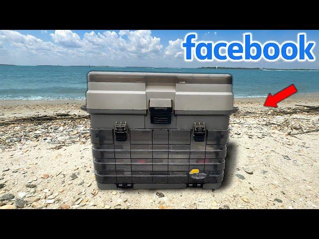 I Bought a LOADED Fishing TACKLE BOX on Facebook Marketplace (Treasure Chest)