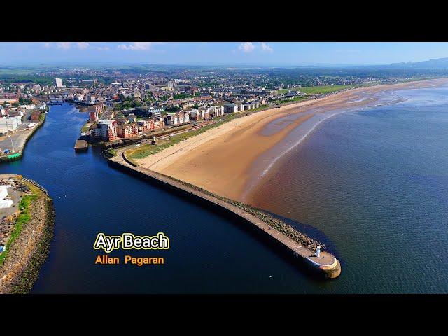 Ayr Beach, South Ayrshire, Scotland