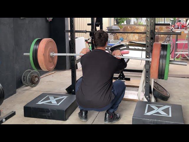 Squat everyday Day 2008: Front squat 170kg