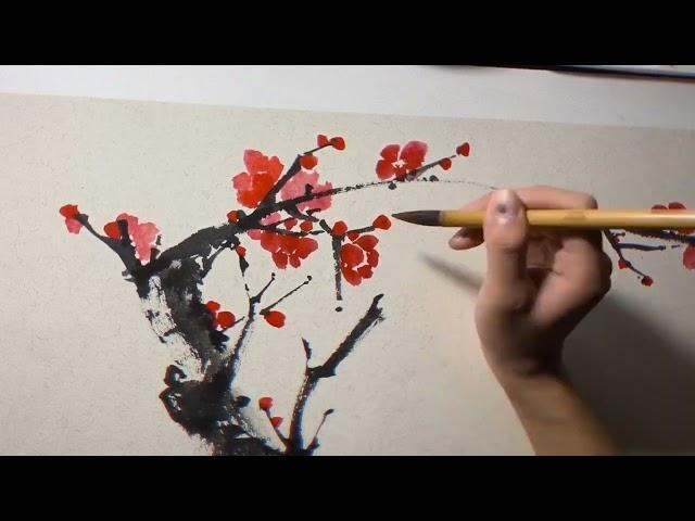 Plum Blossom - Traditional Chinese Painting