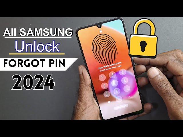 How To Unlock Samsung Phone Forgot Password 2024