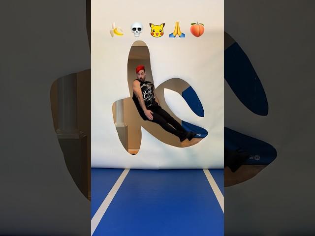 Emoji shape challenge + parkour   (PART 3)
