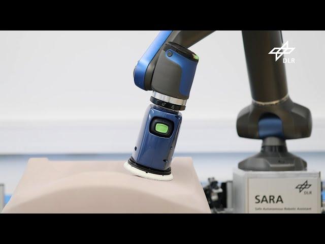 Robotic surface finishing using automatic trajectory generation