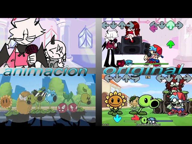 casanova x plantas vs rapers animacion vs original