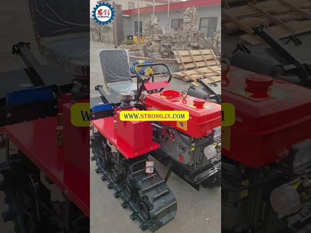 Best Mini Crawler Tiller for Sloped Land - Stability Features #cultivator #tractor #cultivator