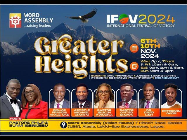 Greater Heights - Apostle Michael Orokpo