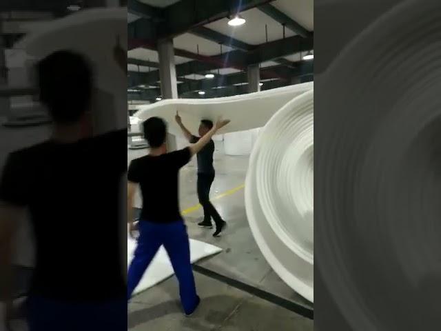 Epe foam roll to roll lamination machine /epe foam doubling machine