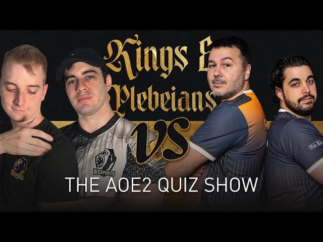 The Age of Empires 2 Quiz Show - DauT & Tatoh vs Liereyy & Hearttt