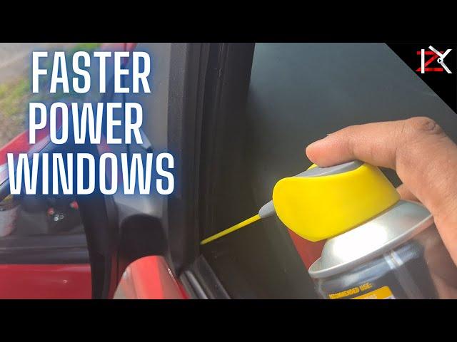 How to FIX Slow Power Car Windows | Make your Car electric windows open and close FASTER