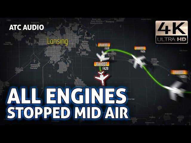 "You say you lost both your engines? -Affirmative.". Real ATC Audio