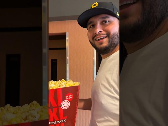 Well that backfired | #movies #popcorn #theater #surprise #funny #shorts #explore #viral #fyp