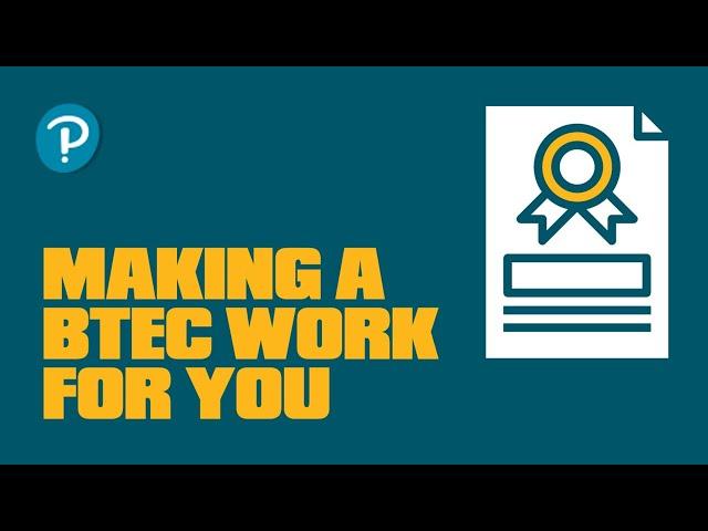 BTEC Works 2020 - What is a BTEC?