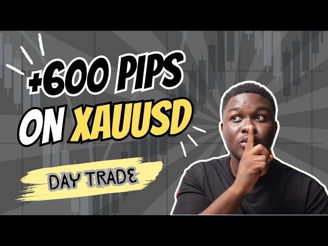 This is how i caught 600 Pips trading GOLD (FULL STRATEGY)