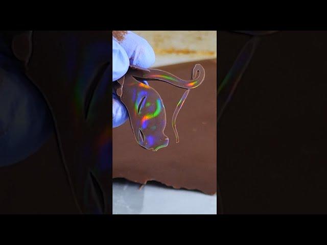 Chocolate Holograms Are Beautiful