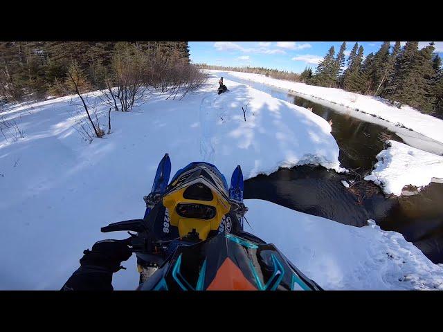 SPRING RIDE AND STICKY SNOW!