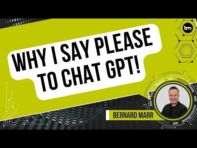 Why You Should Be Polite To ChatGPT And Other AIs