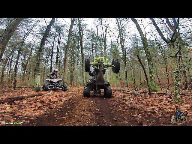 FIRST RIDE OF 2022 YFZ450R KFX450R TRX450R - ononewheel7