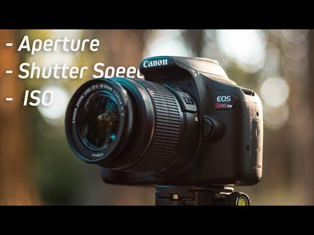 Aperture, Shutter Speed, ISO - How To Use A DSLR/Mirrorless Camera