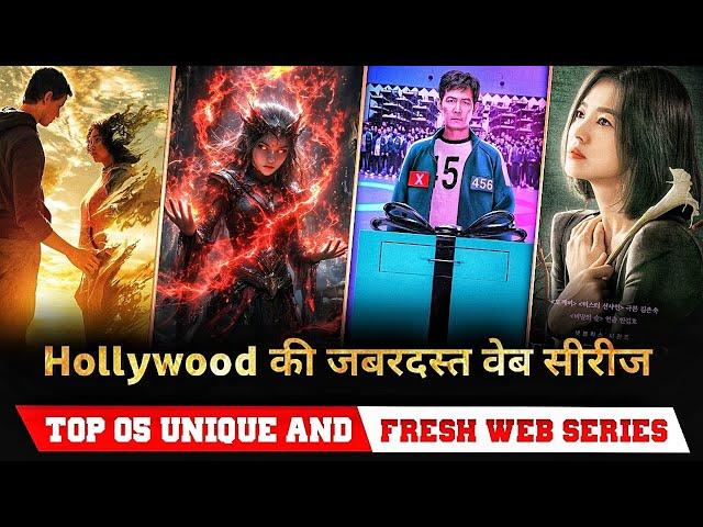 Top 5 unique & fresh Hollywood Web Series on netflix prime video in hindi