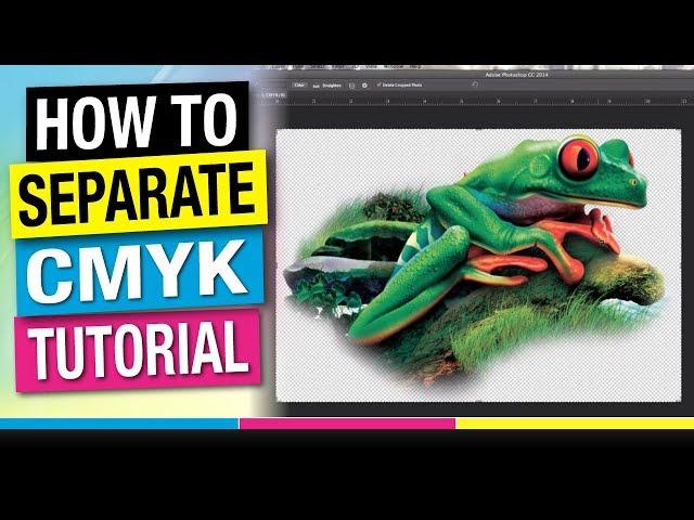 How to Separate CMYK 4 Color Process For Screen Printing