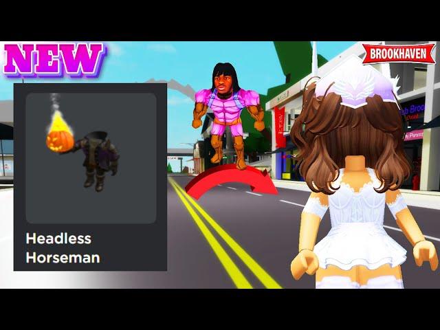 NEW!! How To Get HEADLESS In Brookhaven - Roblox