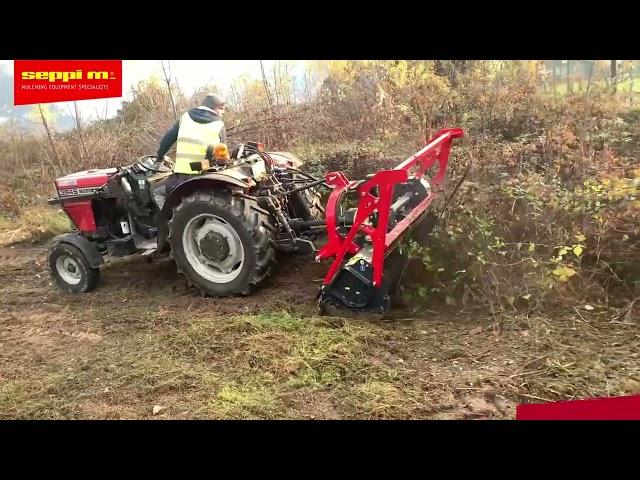 MICROFORST pto - the small but powerful SEPPI M. Forestry Mulcher