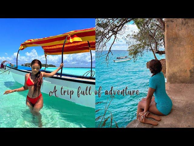 ALONE IN TANZANIA | a travel vlog: old slave market visit, zanzibar, food and more