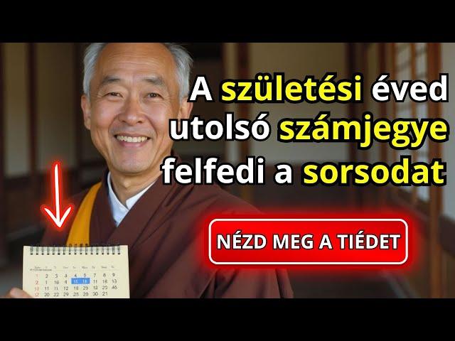 Sürgős! A születési éved utolsó számjegye rejti a sorsodat  | Buddhista tanítások