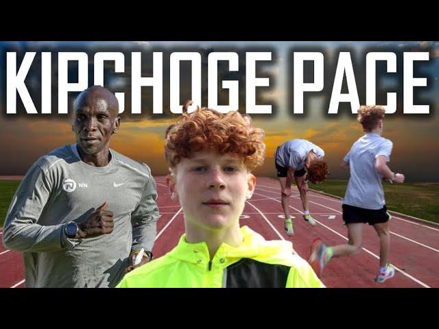 Can I Run Eliud Kipchoge’s World Record Marathon Pace??