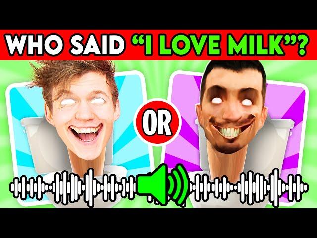 Guess The SKIBIDI TOILET Voice CHALLENGE!? (ALL SKIBIDI TOILETS!)