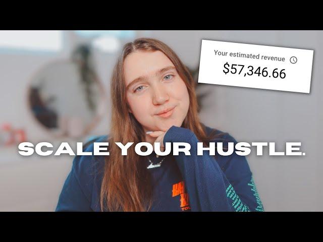 How to Turn Your Side Hustle into a FULL-TIME Job!