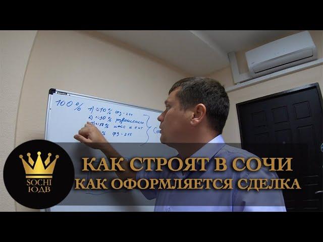 КАК СТРОЯТ ЖК и оформляют сделки в Сочи?! #СОЧИЮДВ |Квартиры в Cочи | Недвижимость в Сочи