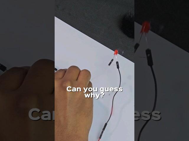 EXPLODING LED!  Can you guess why did the LED explode?  | Inventify #robotics #arduino