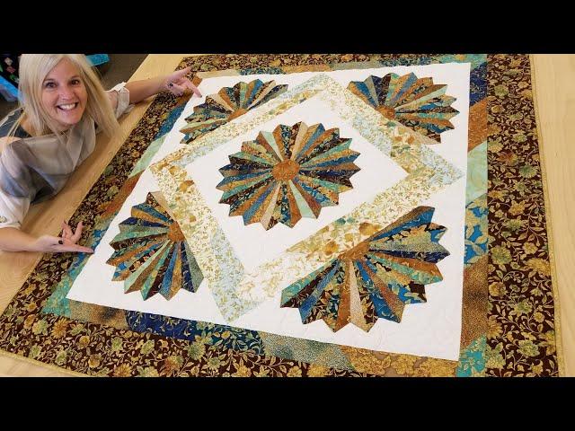 DRESDEN BLOOM QUILT TUTORIAL!