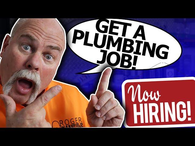 How To Get A Plumbing Job