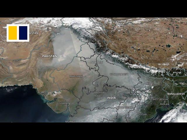 South Asia’s toxic smog visible from space