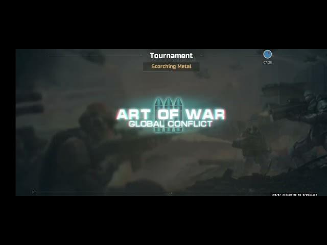 Art of war 3 || Scorching Metal tournament || star league top 1