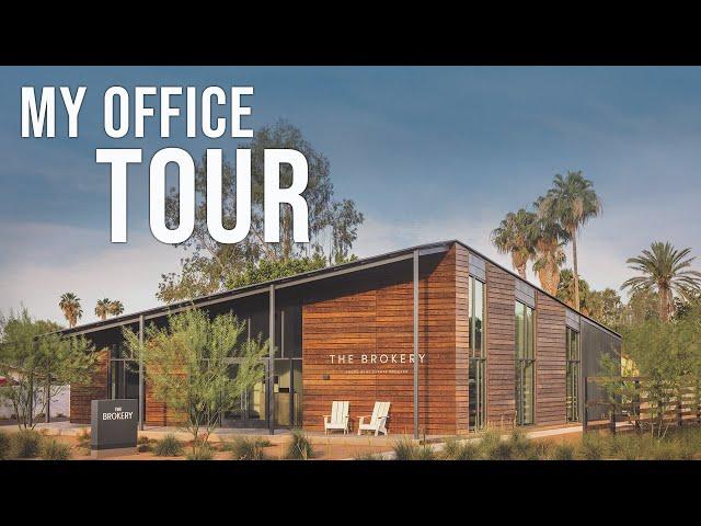 How I Built the Coolest Real Estate Office EVER! | Office Tour